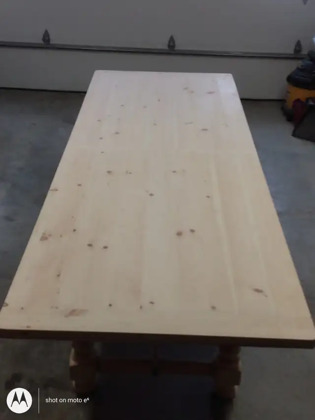 SUPERBE TABLE NEUVE STYLE RARE LOUIS XIII B. MASSIF 2' EPAIS - Photo 5