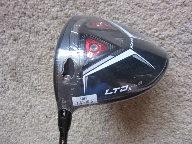NEW KING COBRA LTDx LS LEFTIE 9 STIFF DRIVER   H/C