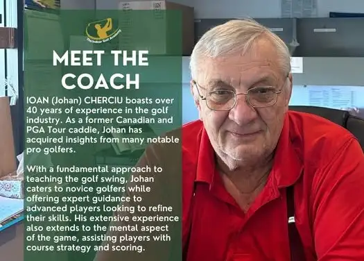 Johan's golf lessons