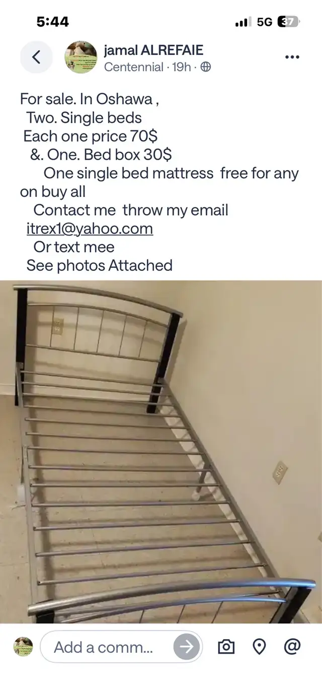 bed for sale & mattress box single