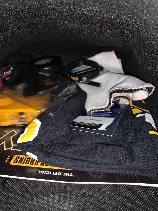 Boston Bruins Academy Kids Club welcome pack for the 2024-25 sea