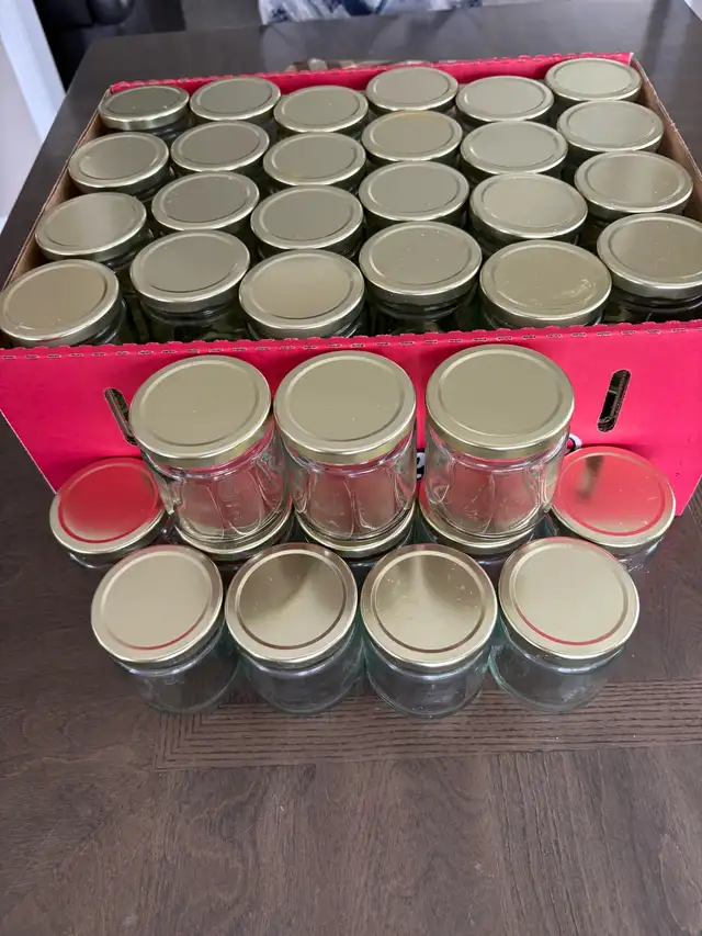 5 Dozen new 1 cup Canning Jars