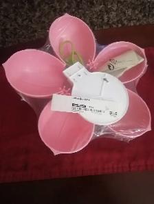 Two Ikea wallflower lights