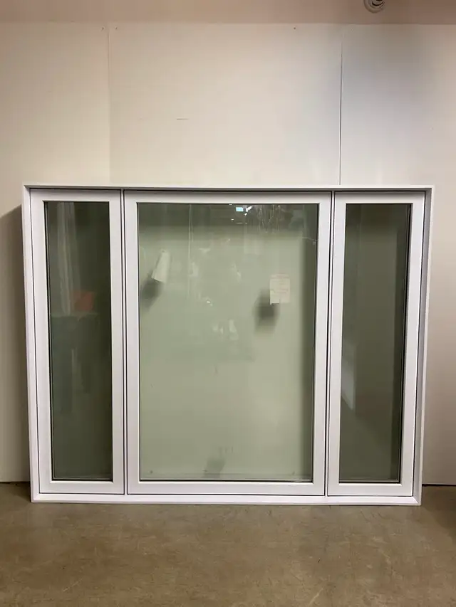 10857BP Fenêtre Battant PVC Blanc 78 1/4 x 61 3/4