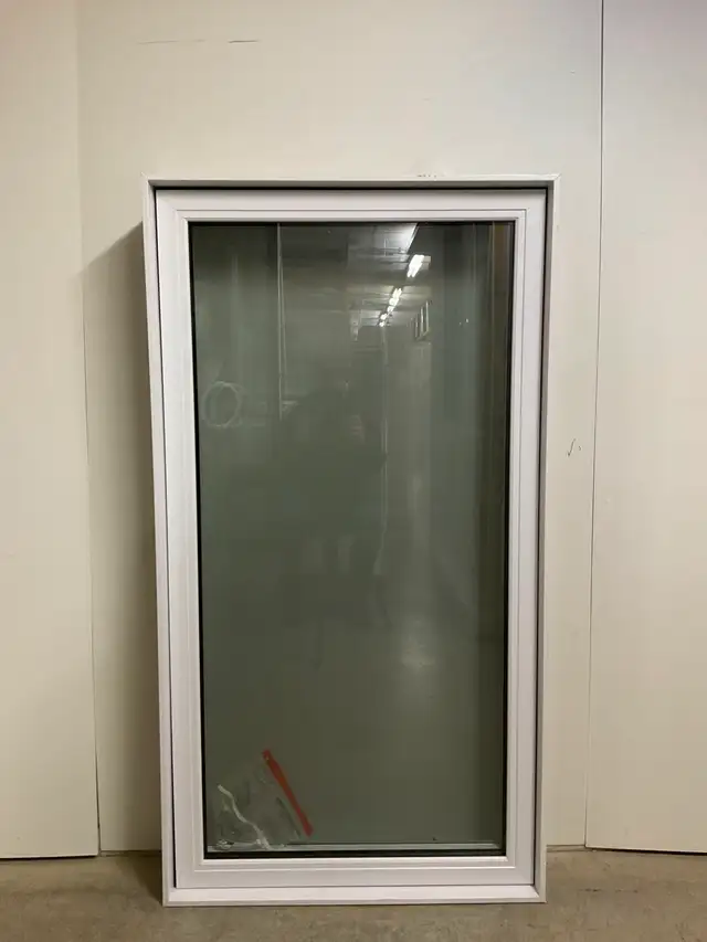 10799BP Fenêtre Battant PVC Blanc 1 sect 1 ouvr 34 x 63