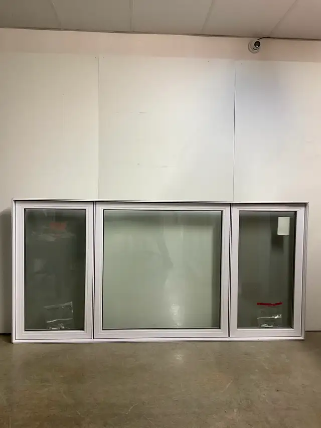 10797BP Fenêtre Battant PVC Blanc 96 1/4 x 46 1/2