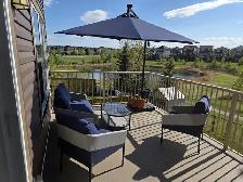 BRAND NEW - 4 PIECE PATTIO SET - STILL IN PLASTIC