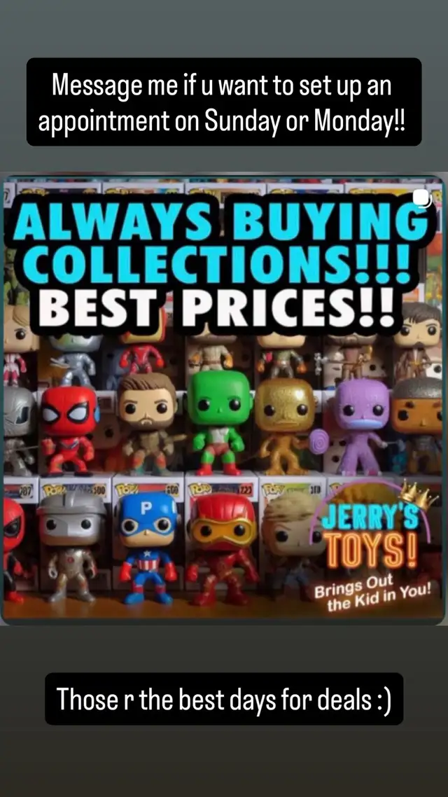 Buying all Funko Pop Collections