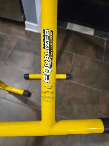 Lebert Fitness Dip Bars Like New for $50