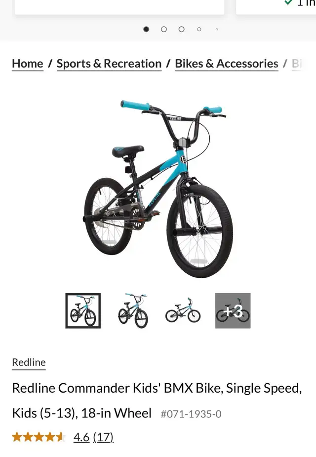 Redline Commander Kids' BMX Bike - Photo 3