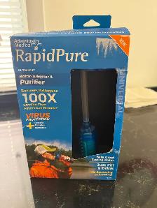 Rapid  Pure Bottle Adapter and Water Purifier