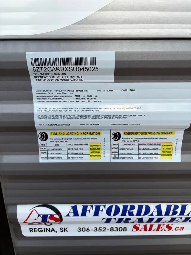 2025 Catalina coachmen  211-bh - Photo 4