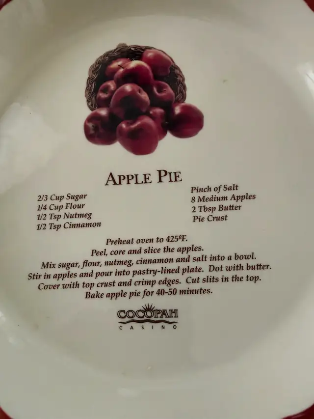 Ceramic pie Dish - Photo 2
