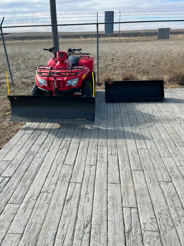 2008 Arctic cat automatic 4x4 ATV and accessories