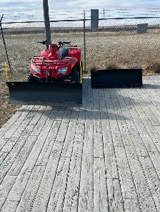 2008 Arctic cat automatic 4x4 ATV and accessories