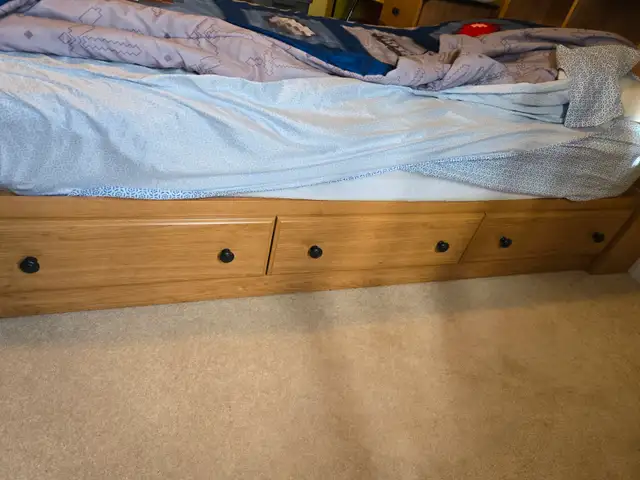 Twin Bed, Nightstand, Chest of Drawers - Photo 3