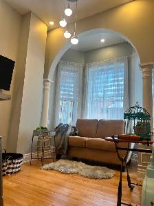 Ottawa Centretown–1 Bdrm Apt Main Flr /EV charger/AC/EnsLaundry