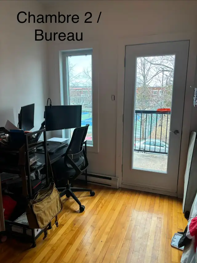 Superbe 5 1/2 Verdun avec une Chambre Double   2 Chambres Fermée - Photo 2