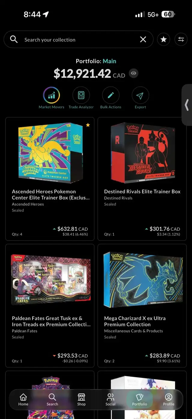 sealed Pokemon product and cards