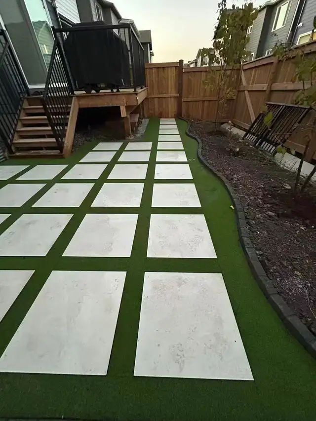 Deck,Fence , Lawn installation - Photo 6