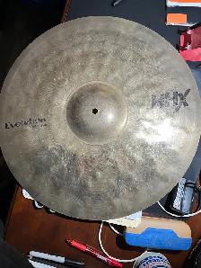 SABIAN HHX 20" EVOLUTION BRILLIANT RIDE DAVE WECKL SIGNATURE