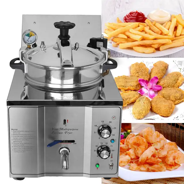 110V 16L Electric High Pressure Fryer Chicken Stove Oven 022262 - Photo 7