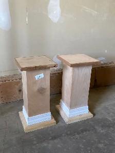 Wooden planter stand X 2 - for DIY