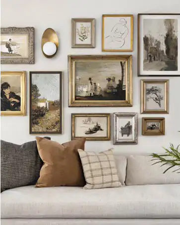 Custom Art Design, Framing & Installation. Gallery walls - Photo 3