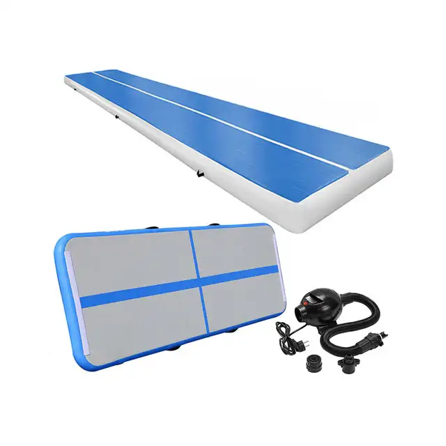 39ft Inflatable Gym Mat Air Tumbling Track Mat with pump 053324 - Photo 8