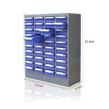 Bolt and Nut Tool Storage Cabinet Contains 40 Drawers 054149