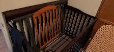 baby gate and crib