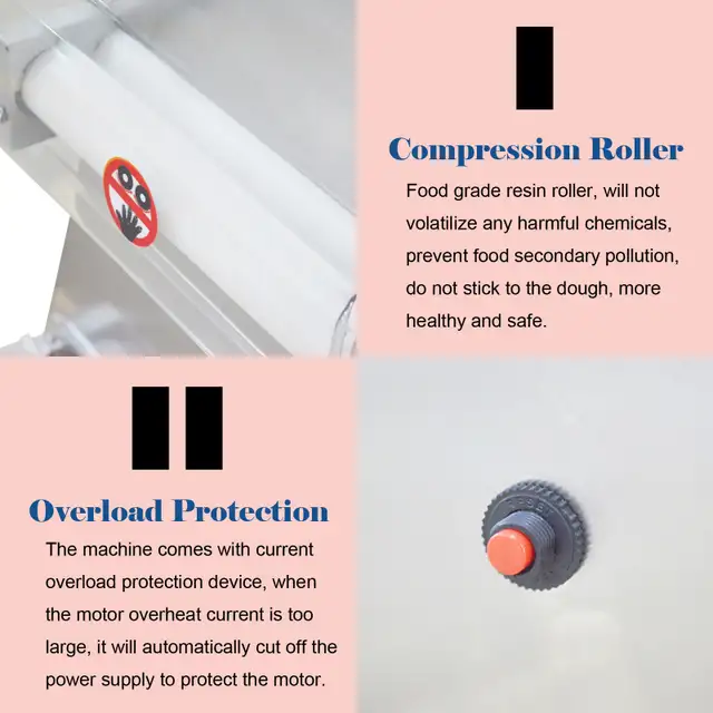 Promotion 110V Electric Pastry Dough Roller Sheeter 056177 - Photo 5