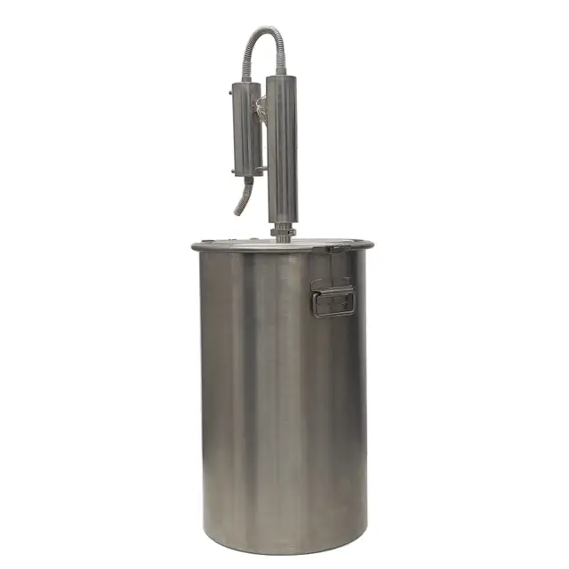 Stainless Steel Water Distiller Brew Kettle Maker Tank 170213 - Photo 3