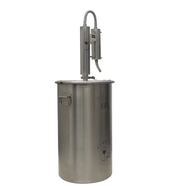 Stainless Steel Water Distiller Brew Kettle Maker Tank 170213 - Photo 4