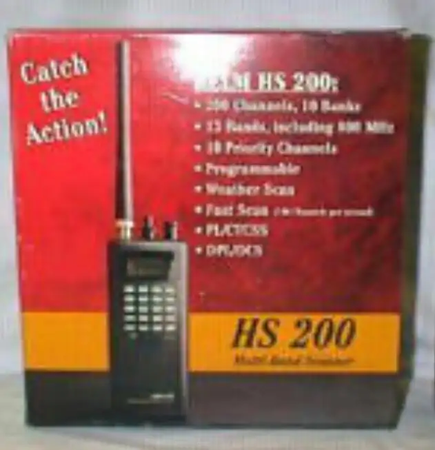 Relm HS 200 Scanner