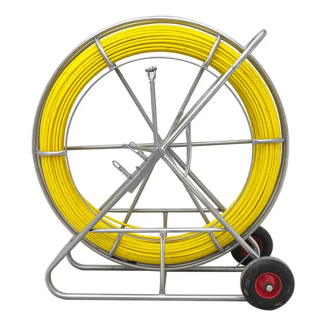 12mm Fish Tape Fiberglass Wire Cable Duct Puller Tool 170553 - Photo 5