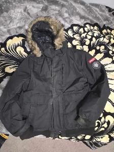 Fur Winter Jacket Size L