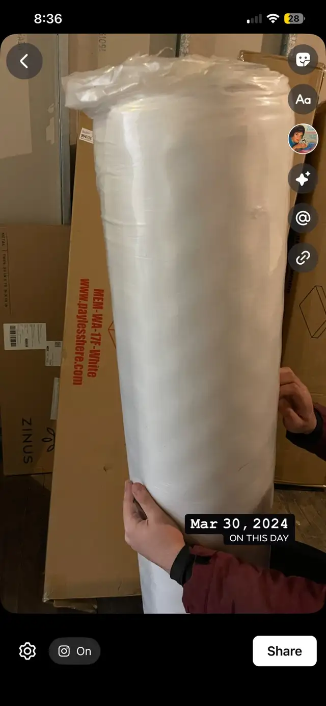 Brand New Twin Mattress $199 Platform $99 Delivery