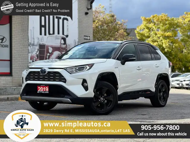 2019 TOYOTA RAV4 XSE HYBRID AWD