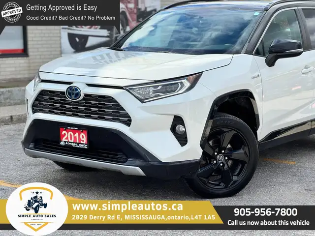 2019 TOYOTA RAV4 XSE HYBRID AWD - Photo 2