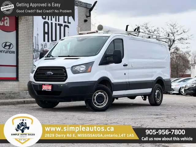 2016 FORD TRANSIT CARGO VAN T-250 130' LOW RF 90