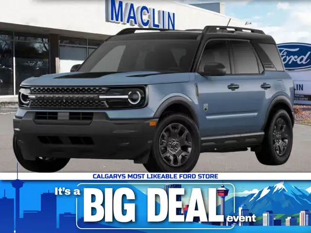 2026 Ford Bronco Sport BIG BEND | BLACK APPEARANCE PACKAGE |