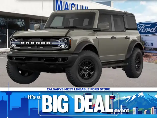 2026 Ford Bronco OUTER BANKS | BLACK APPEARANCE PACKAGE | G.O.A.