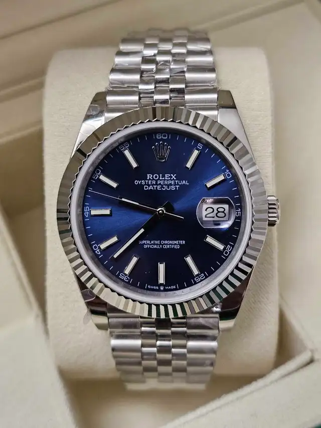 Rolex Datejust Blue - Photo 2