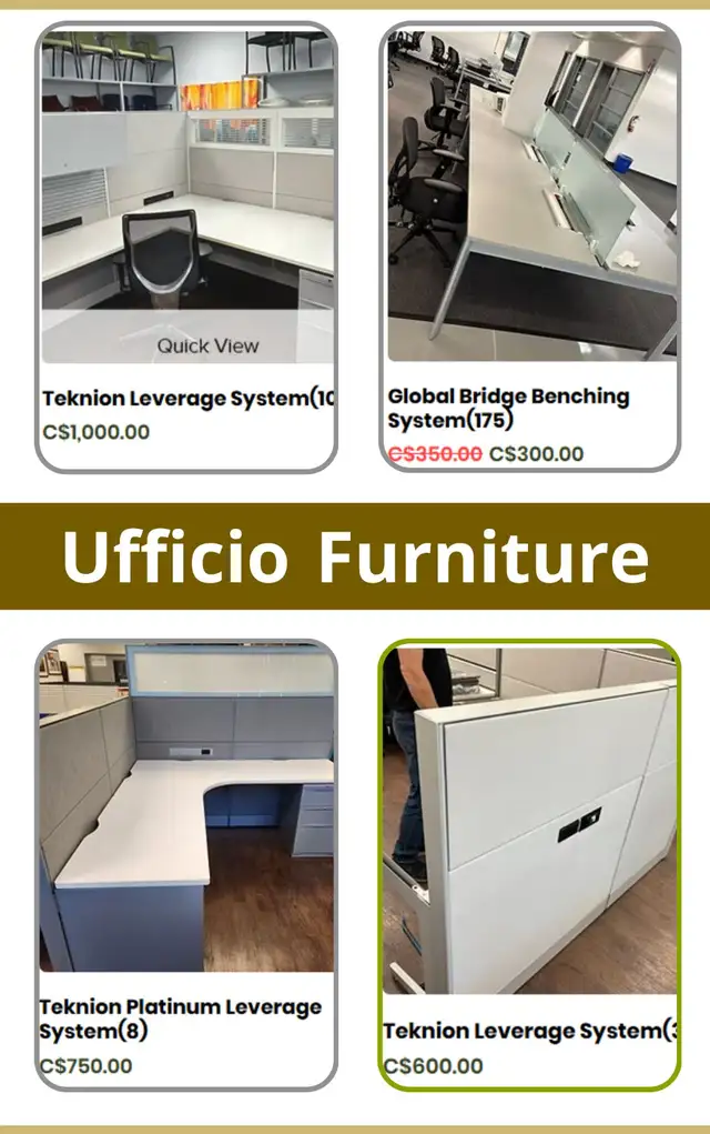 Used Office Furniture For Sale-Ufficio Furniture-Call Us Now!