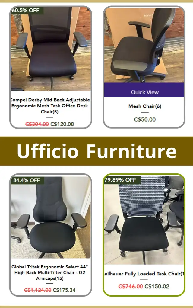 Used Office Furniture For Sale-Ufficio Furniture-Call Us Now! - Photo 4