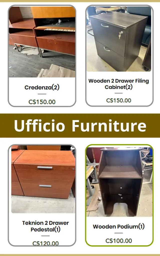 Used Furniture for Sale-Ufficio Furniture-Call Us Now! - Photo 2