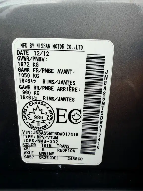 2013 Nissan Rogue S 4dr Front-wheel Drive CVT - Photo 12