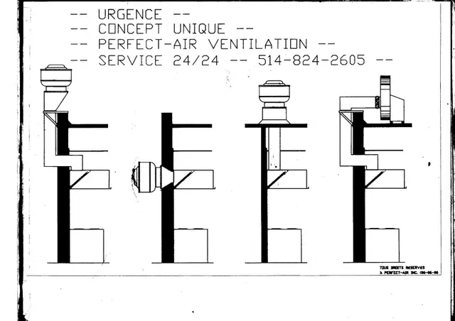 HOTTE DE CUISINE / SERVICE-514-824-2605 / RESTAURANT-URGENCE - Photo 6