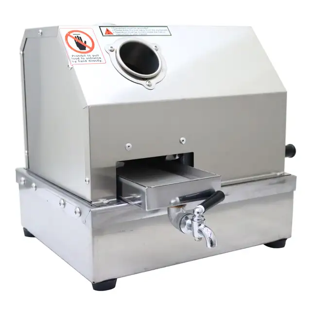 Manual Sugar Cane Juicer Machine Stainless Steel 3 Roller 134045 - Photo 2